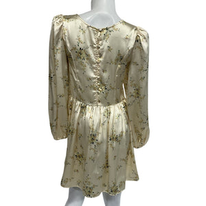 Loveshackfancy Floral Canary Yellow Garcia Dress Size 2