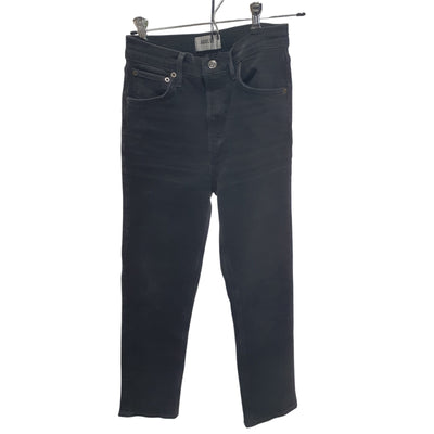 Agolde Classic Black Riley Size 25 Denim Jeans