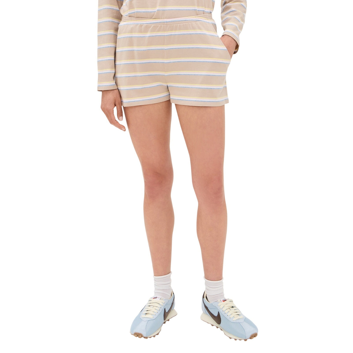 Kule Casual Multicolor Stripe Shorts Size S