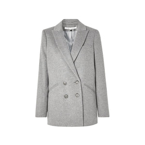 Veronica Beard Double Breasted Gray Oria Size 0 Blazer
