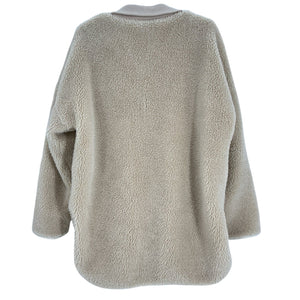 Varley Cozy Beige Marney Fleece Jacket Size L