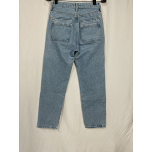 Agolde 'Cooper' Blue Cotton Cargo Size 24
