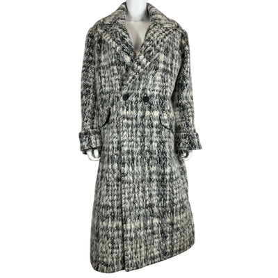 Allsaints Double Breasted Multicolor Mabel Coat Size 6