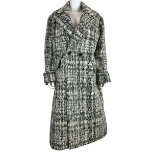 Allsaints Double Breasted Multicolor Mabel Coat Size 6