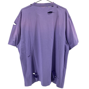 Balenciaga Purple Caps Jersey T Shirt Size S