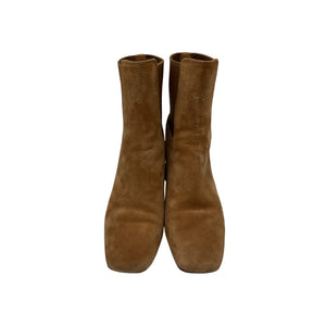 Vince 'Kimmy' Tan Suede Chelsea Boots Size 6 M