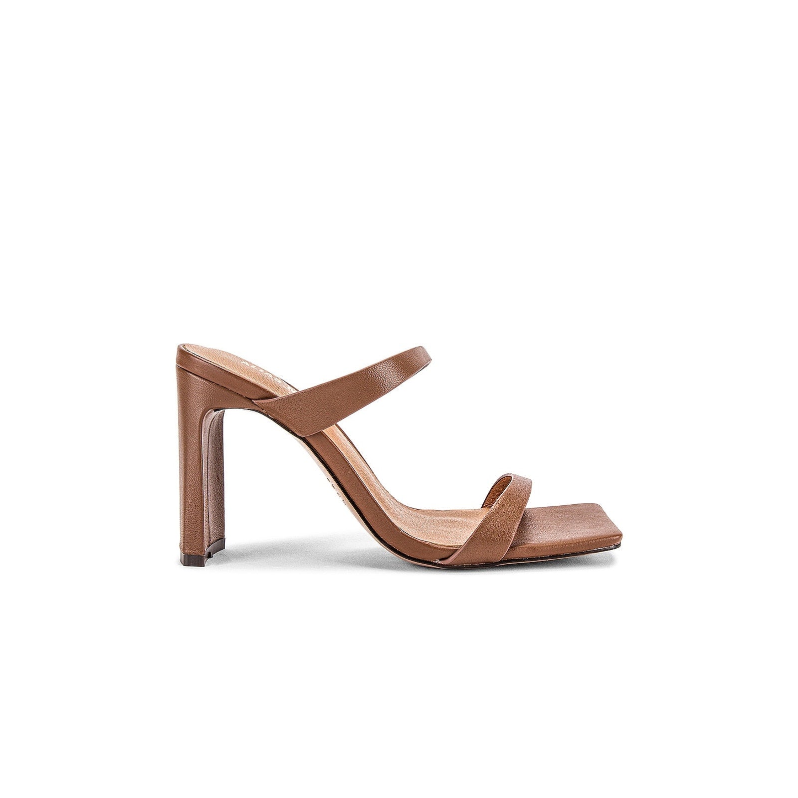 Alias Mae 'Cassie' Brown Leather Mule Size 6