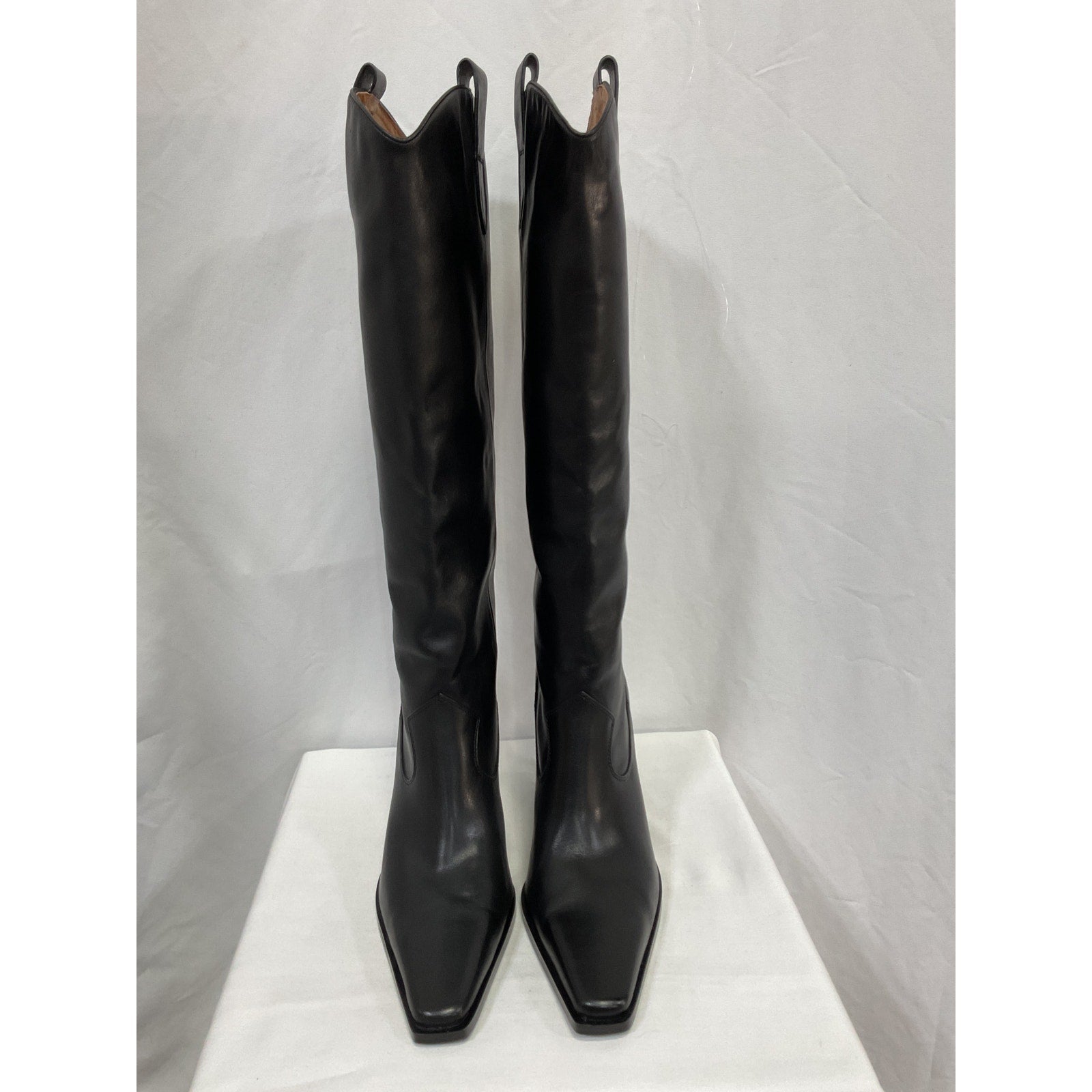 Alias Mae 'Jinny' Black Leather Knee High Boot Size 11