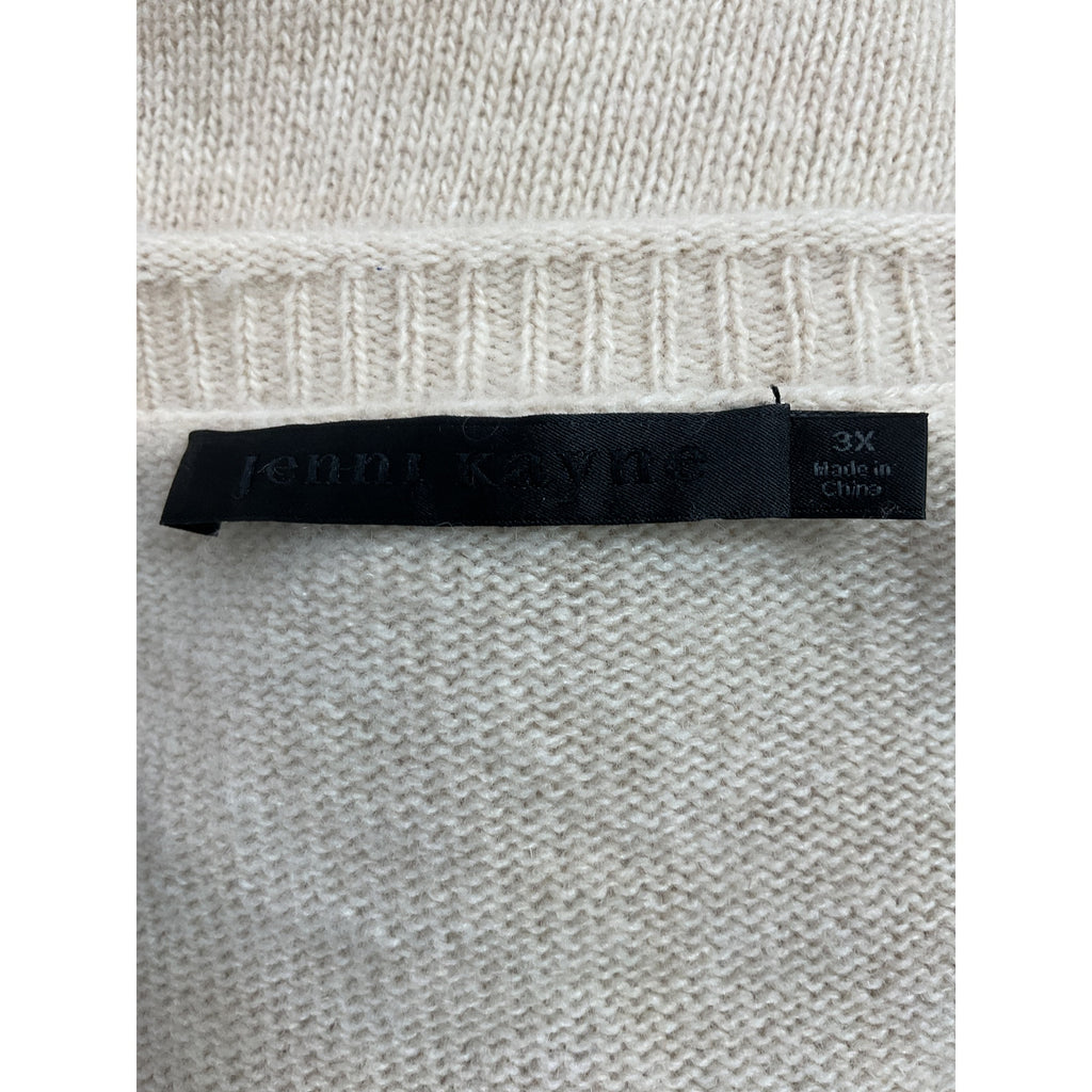 Jenni Kayne 'Everyday' Beige Sweater Size 3X