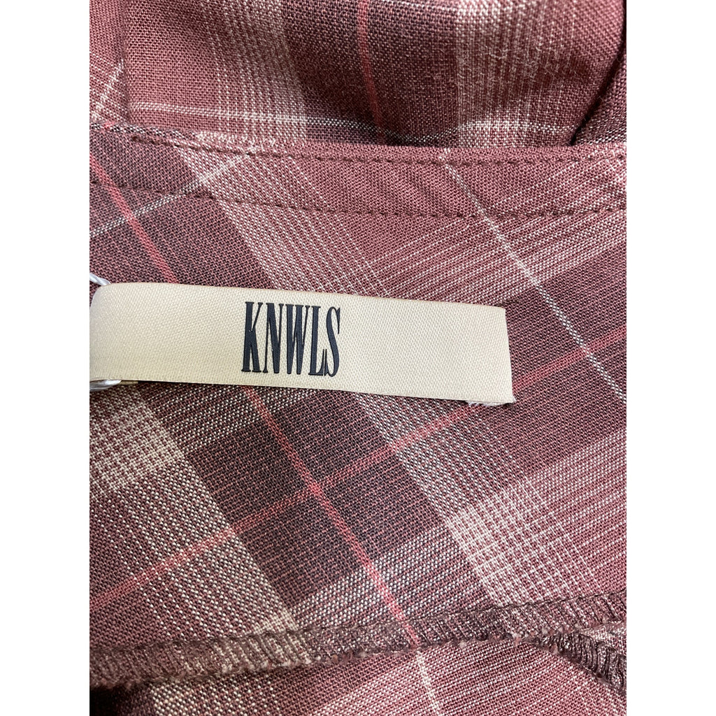 Knwls Brown Wool Trousers Size 8