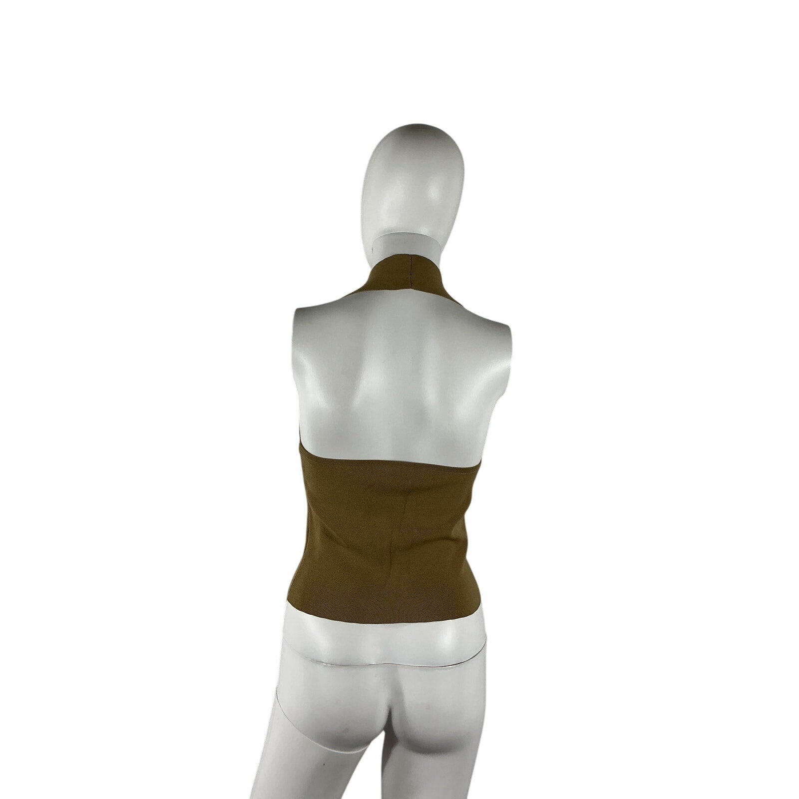 L'Academie By Marianna 'Azari' Tan Viscose Knit Top Size S