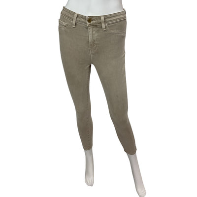 L'agence Sleek Biscuit Margot Skinny Denim Jeans Size 25