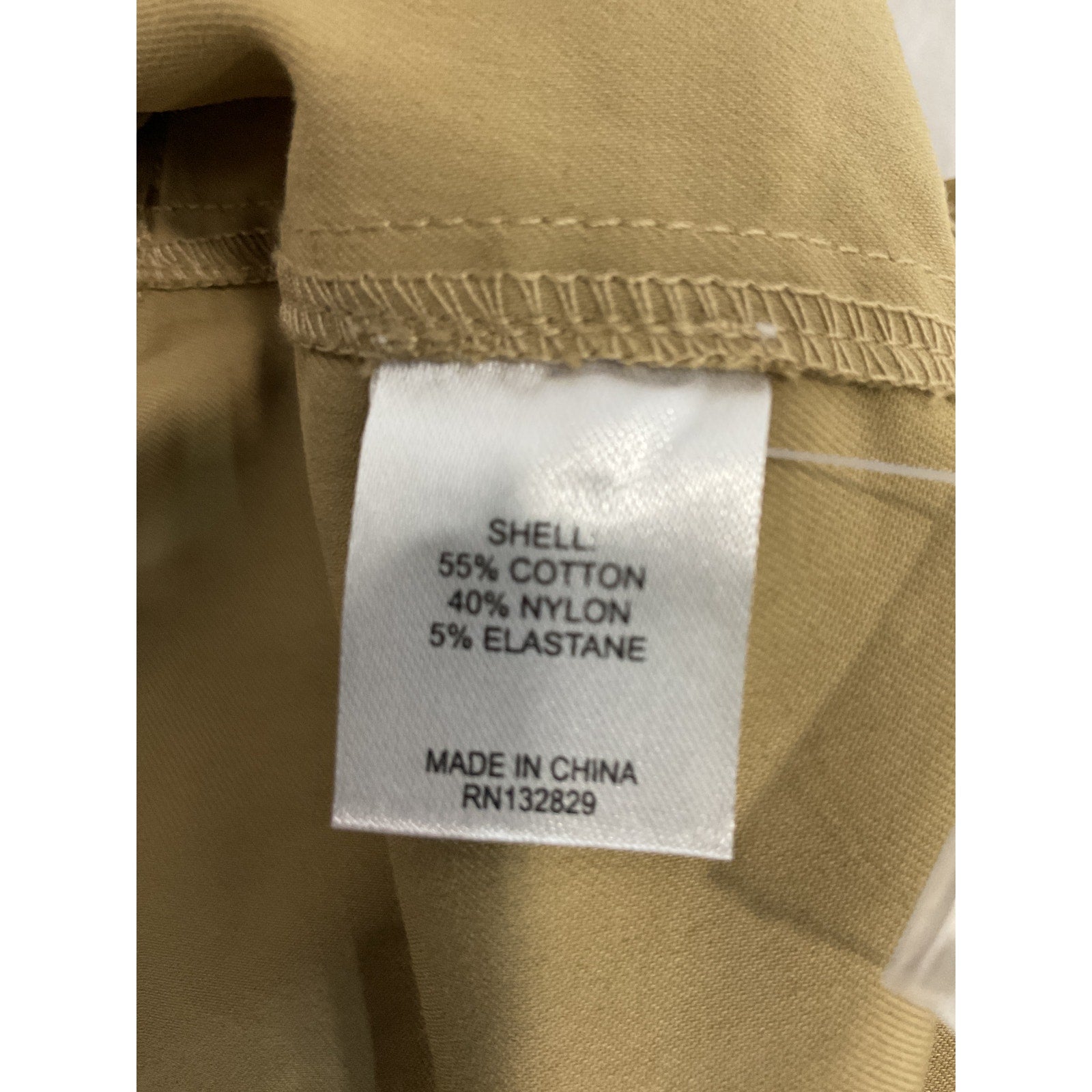 L'Academie x 'Marianna' Tan Selia Cropped Cargo Shirt Size XS - NWT