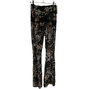 Aknvas Embellished Black Lennon Pants Size 0 NWT