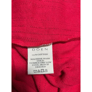 Dôen 'Annie' Red Tee Size M