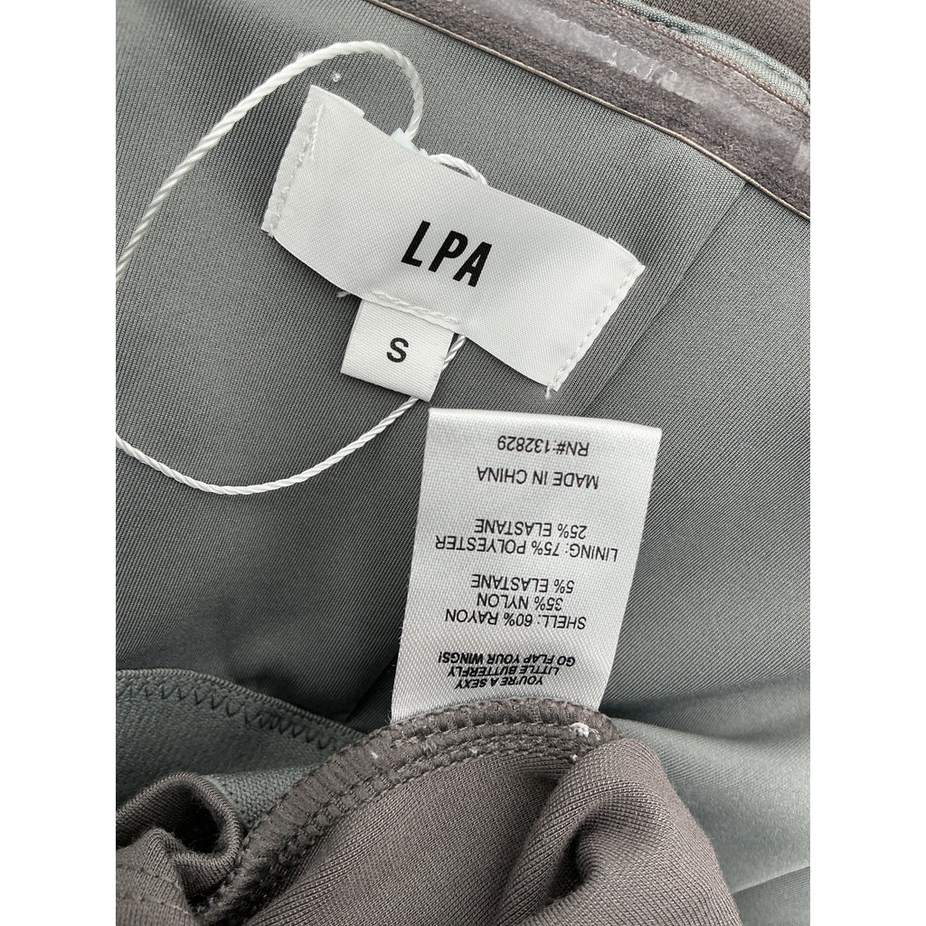 Lpa 'Santino' Grey Rayon Tube Top Size S