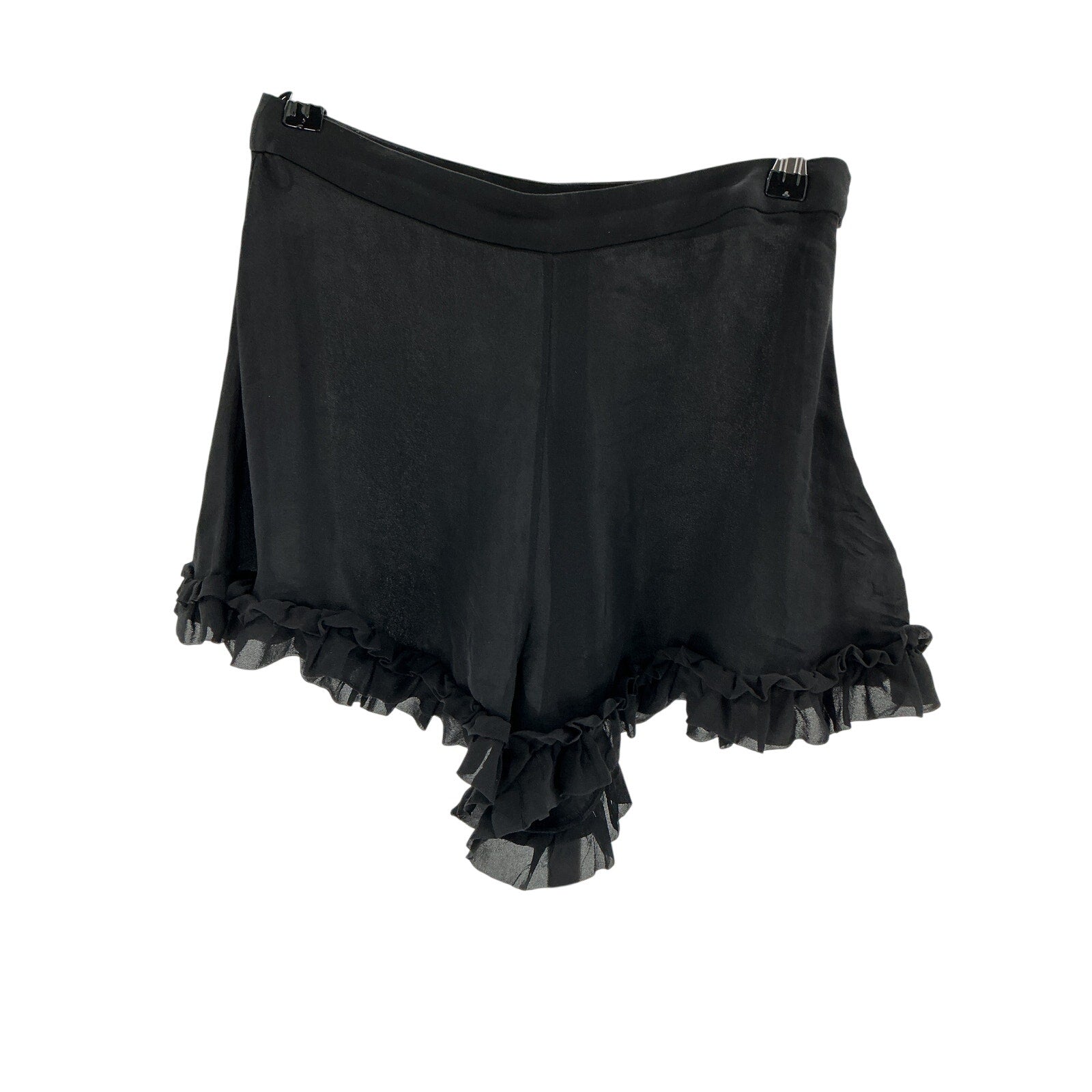 Khaite 'The Rory' Black Silk Short Size 6
