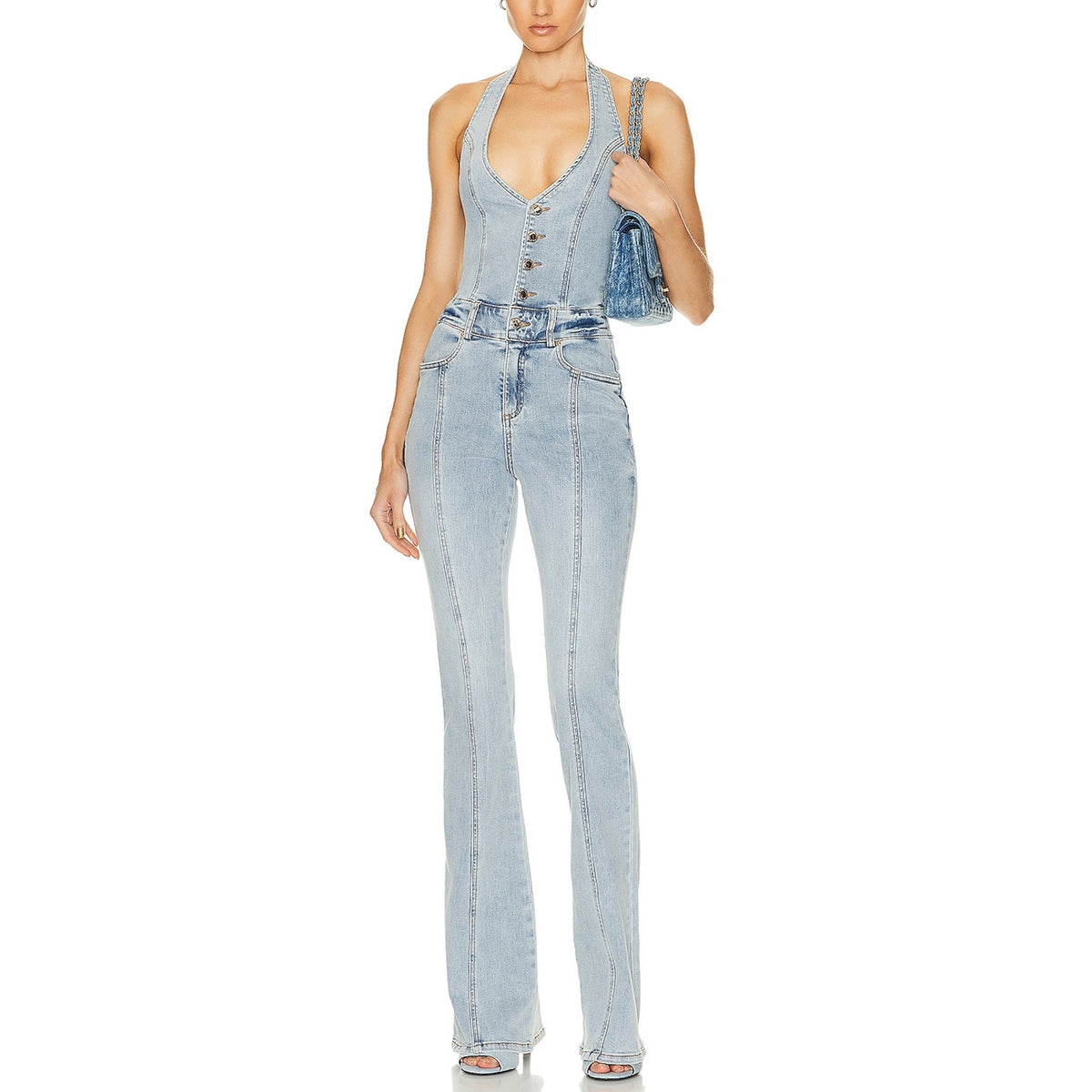 Retrofête Chic Vintage Celeste Cynthia Jumpsuit Size L