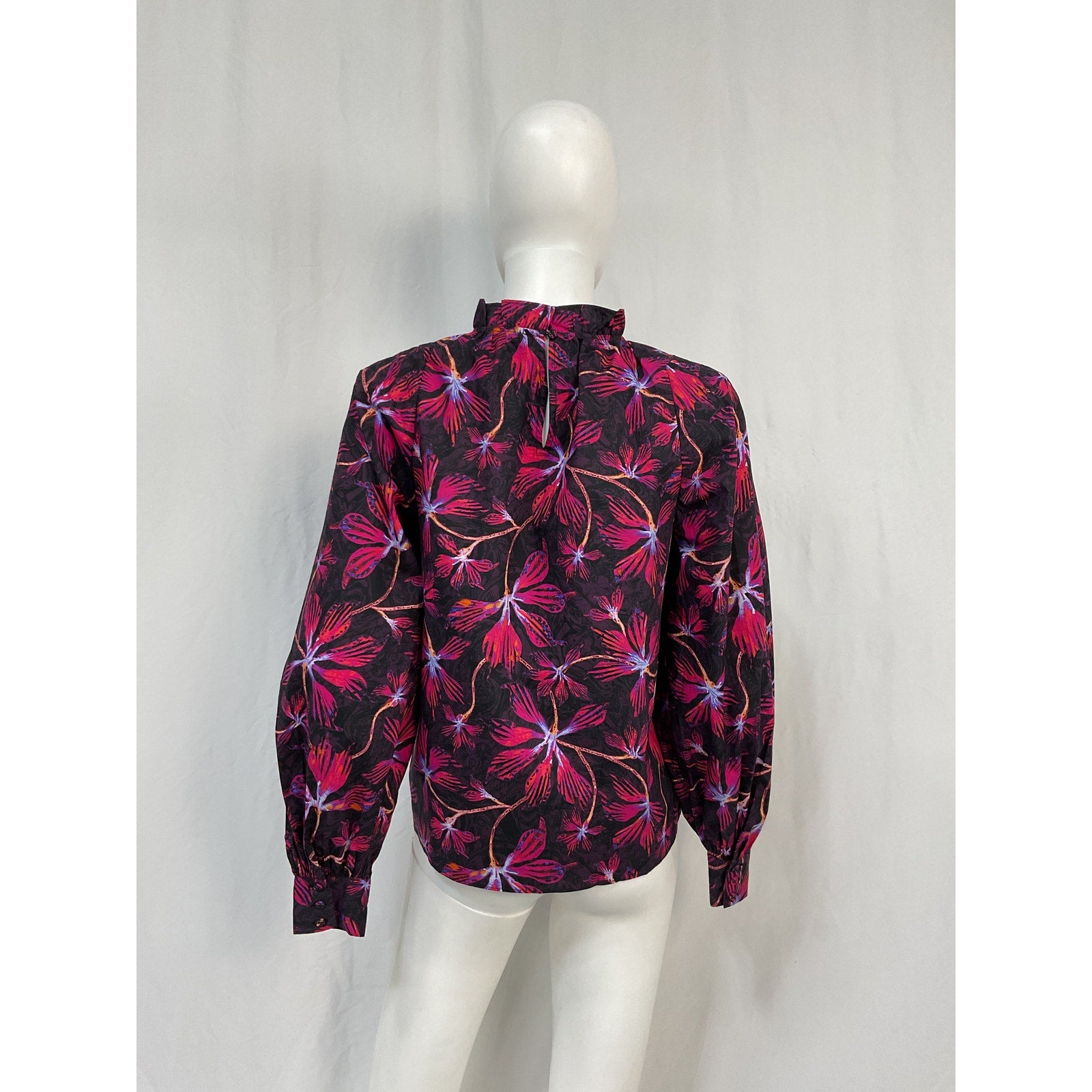 Ulla Johnson 'Marlie' Pink Cotton Blouse Size 2