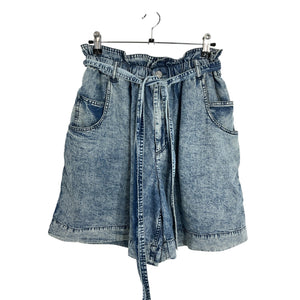 Isabel Marant Tie Waist Blue Pierine Shorts Size 8