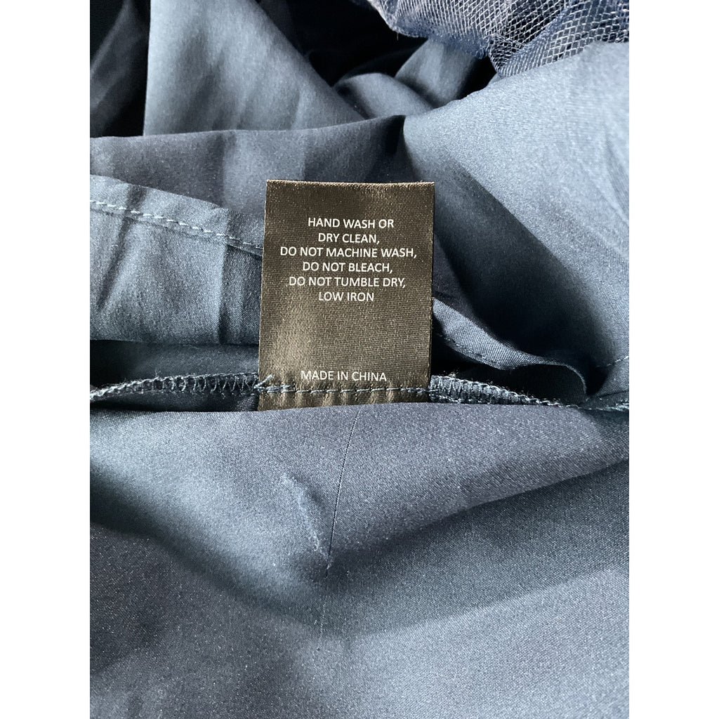 Hutch 'Toni' Blue Polyester Gown Size 2 - NWT