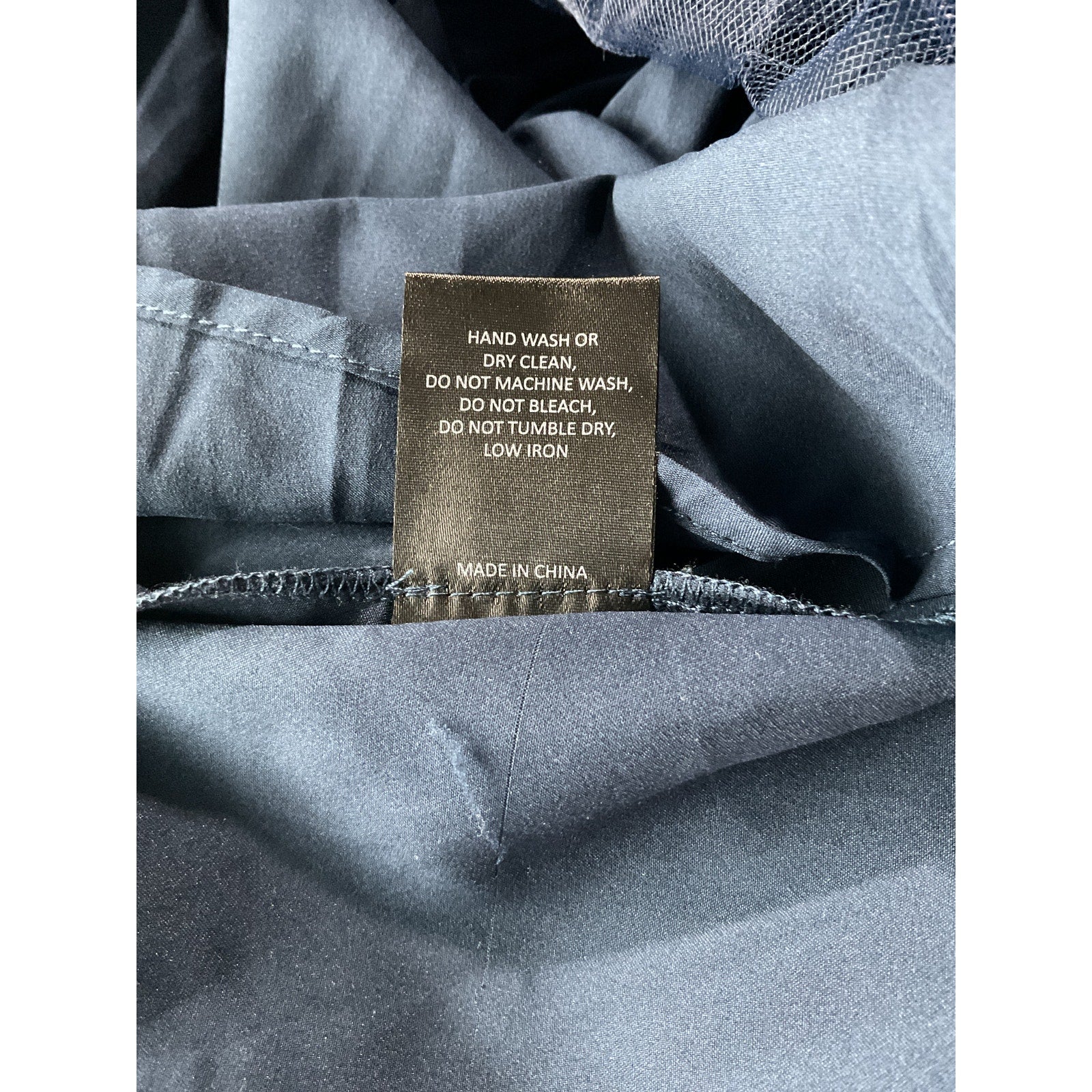 Hutch 'Toni' Blue Polyester Gown Size 2 - NWT