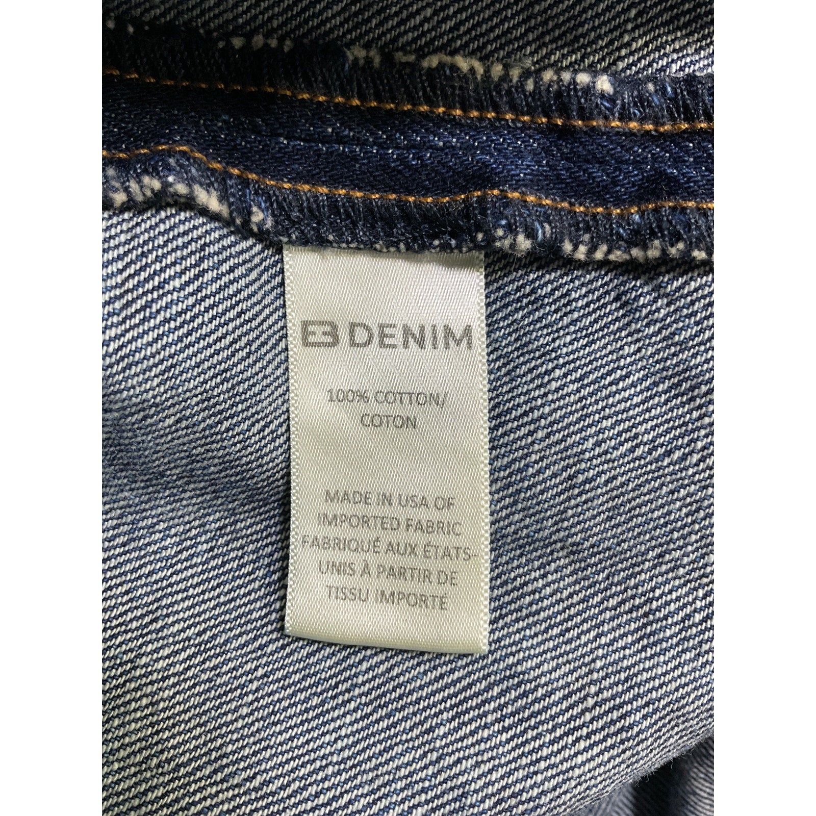 Eb Denim 'Eliana' Blue Cotton Dress Size S