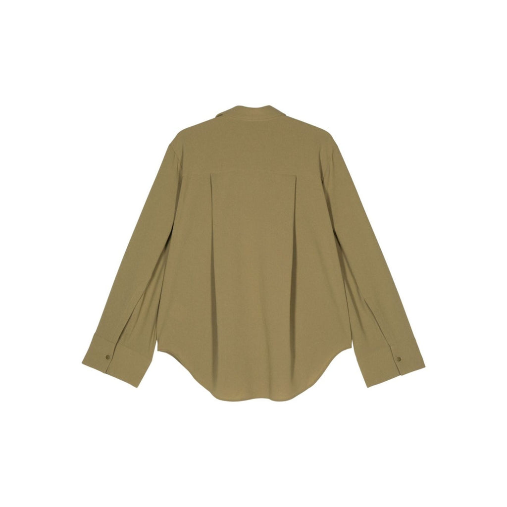 Aeron 'Amaro' Green Georgette Georgette Shirt Size 34