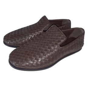Bottega Veneta Woven Fondant Intrecciato Loafers Size US 9.5