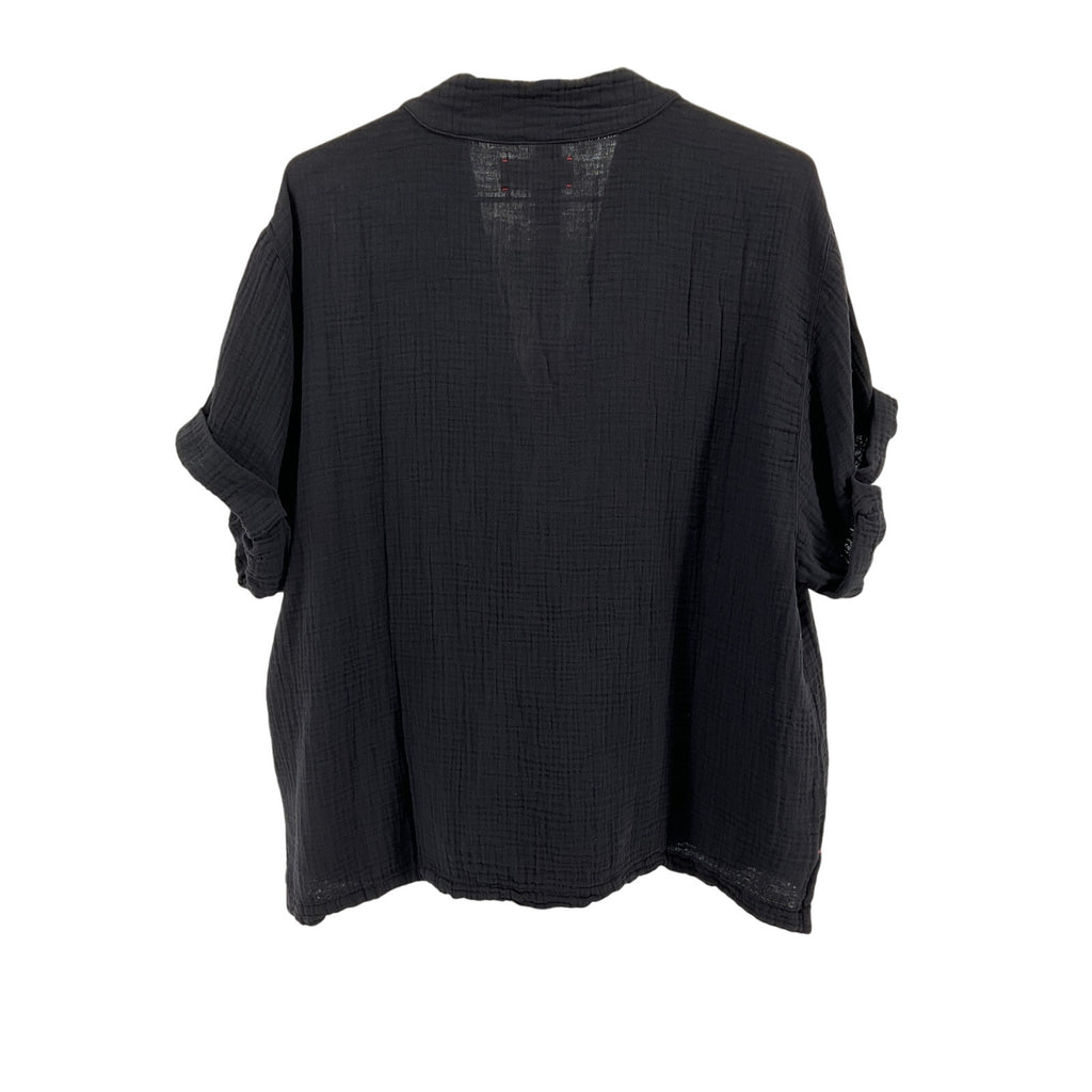 Xirena 'Avery' Black Cotton Top Size L