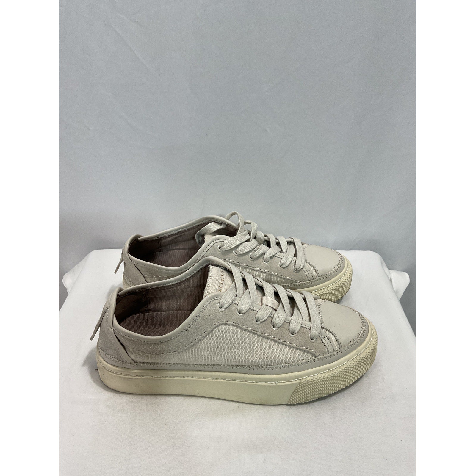 Allsaints 'Milla' White Leather Sneaker Size 7