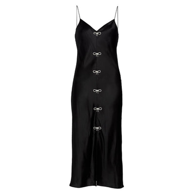 Cami Nyc Embellished Black Cerula Dress Size XS