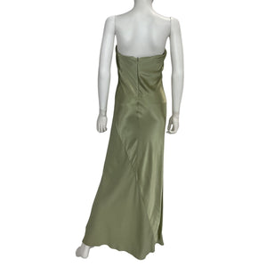 House Of Harlow 1960 Sleek Sage Kate Maxi Dress Size XS