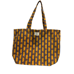 Sézane Floral Yellow Maria De La Orden Tote Bag