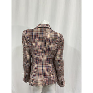 Aknvas 'Valdi' Brown Polyester Blazer Size 2