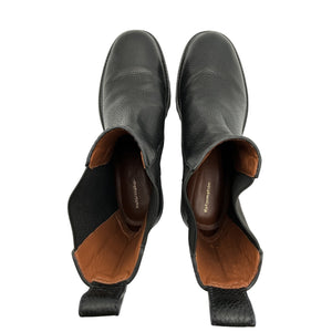Reformation Chunky Black Katerina Chelsea Boot Size 9