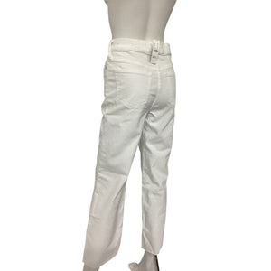 J.Crew Classic White Slim Wide Leg Denim Jeans Size 25 NWT