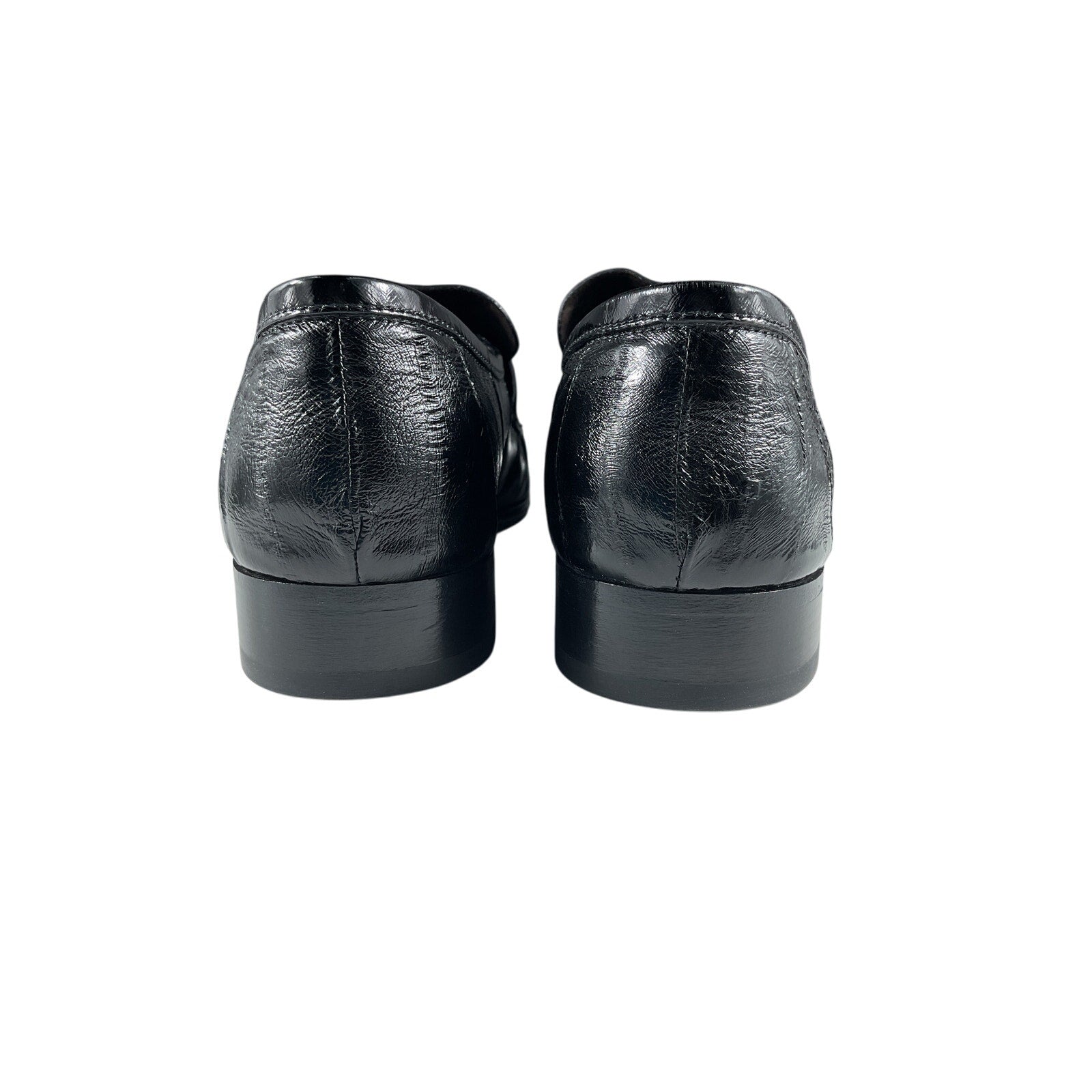 The Row Soft Black Leather Loafer Size 8