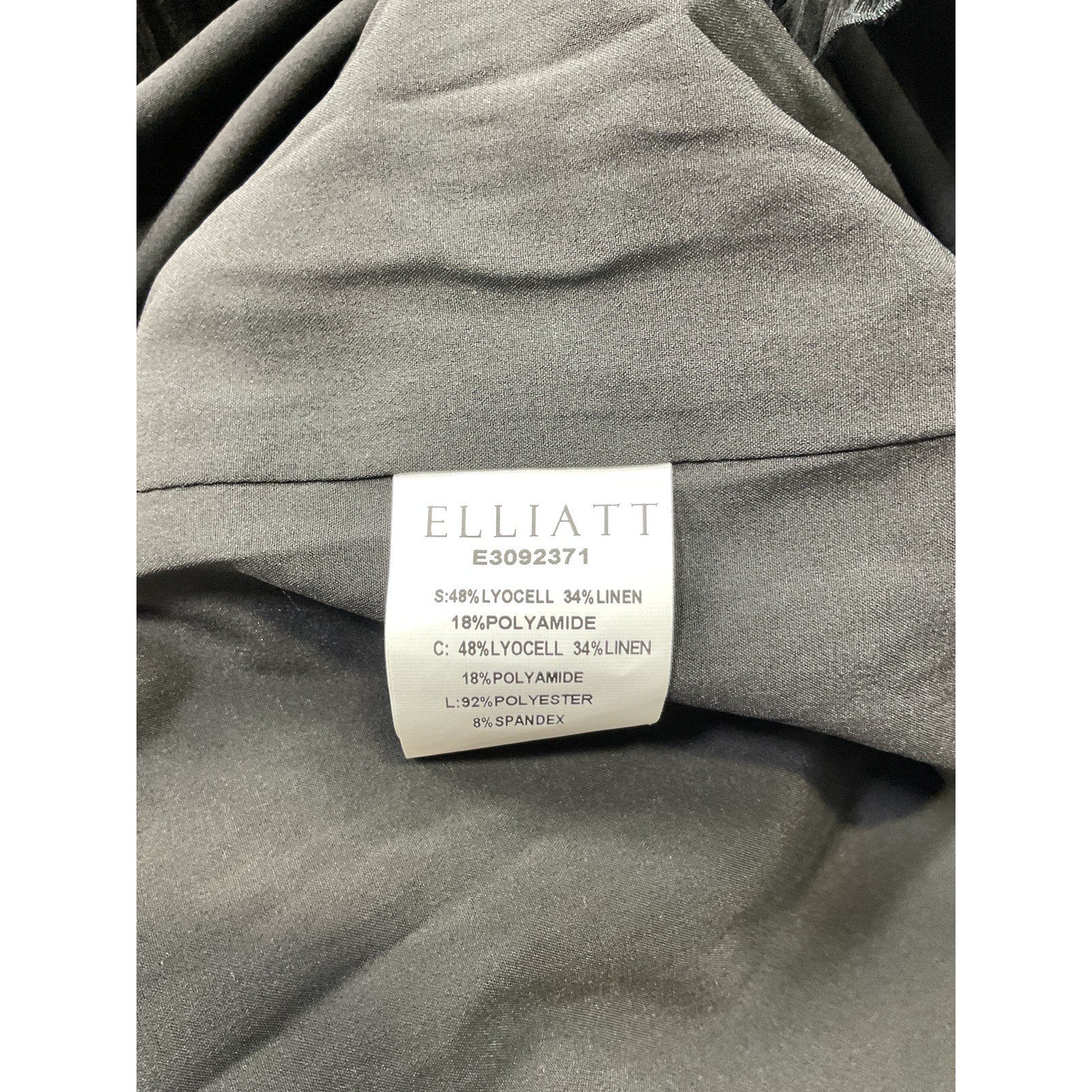 Elliatt 'Upscale' Black Lyocell Dress Size M - NWT