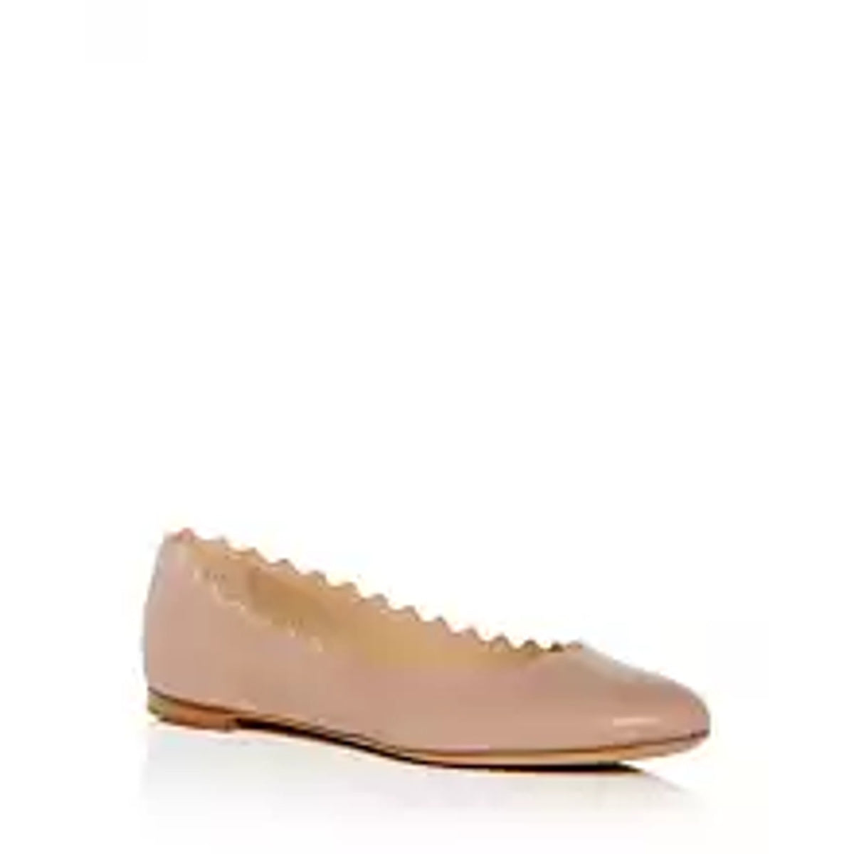 Chloé 'Lauren' Pink Leather Ballet Flats Size 8