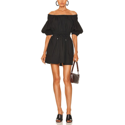 A.L.C. Off Shoulder Black Maya Dress Size 2