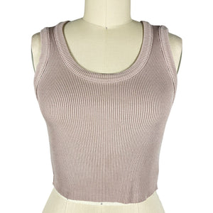 Agolde Ribbed Spider Lily Poppy Tank Top Size XS