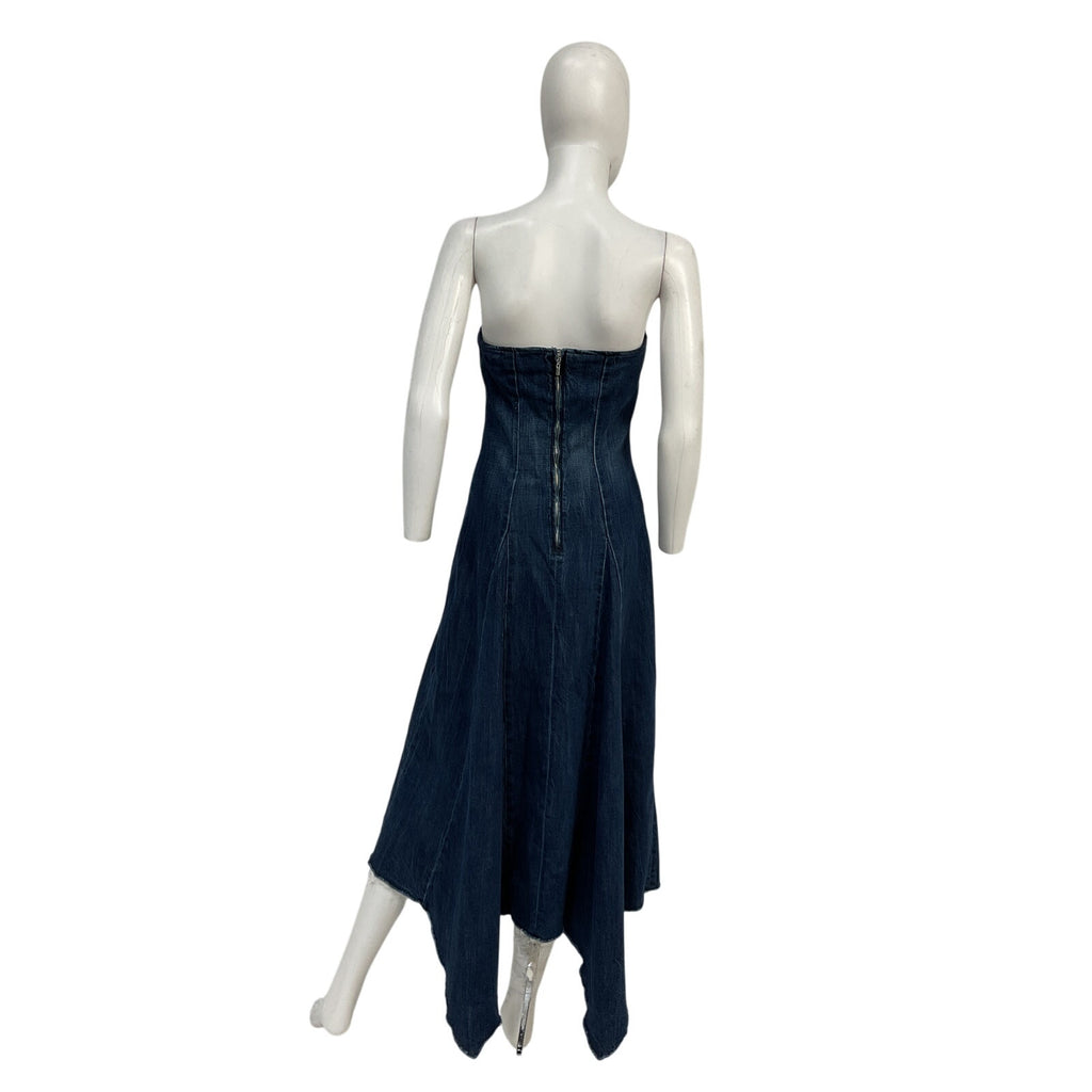 Eb Denim 'Eliana' Blue Cotton Dress Size S