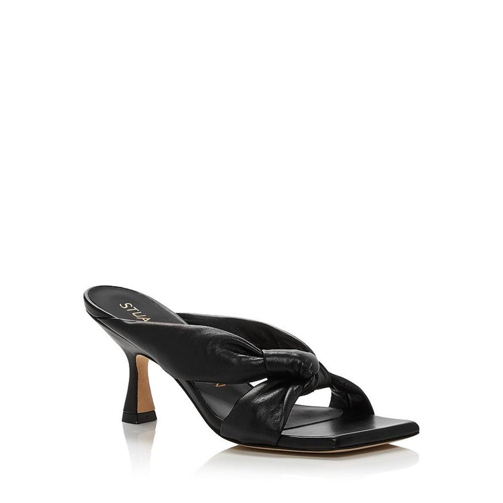 Stuart Weitzman 'Playa Knot' Square Toe Slide Sandals Size 5.5