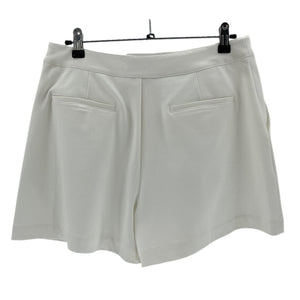 L'Agence Tailored White Saige Shorts Size 8
