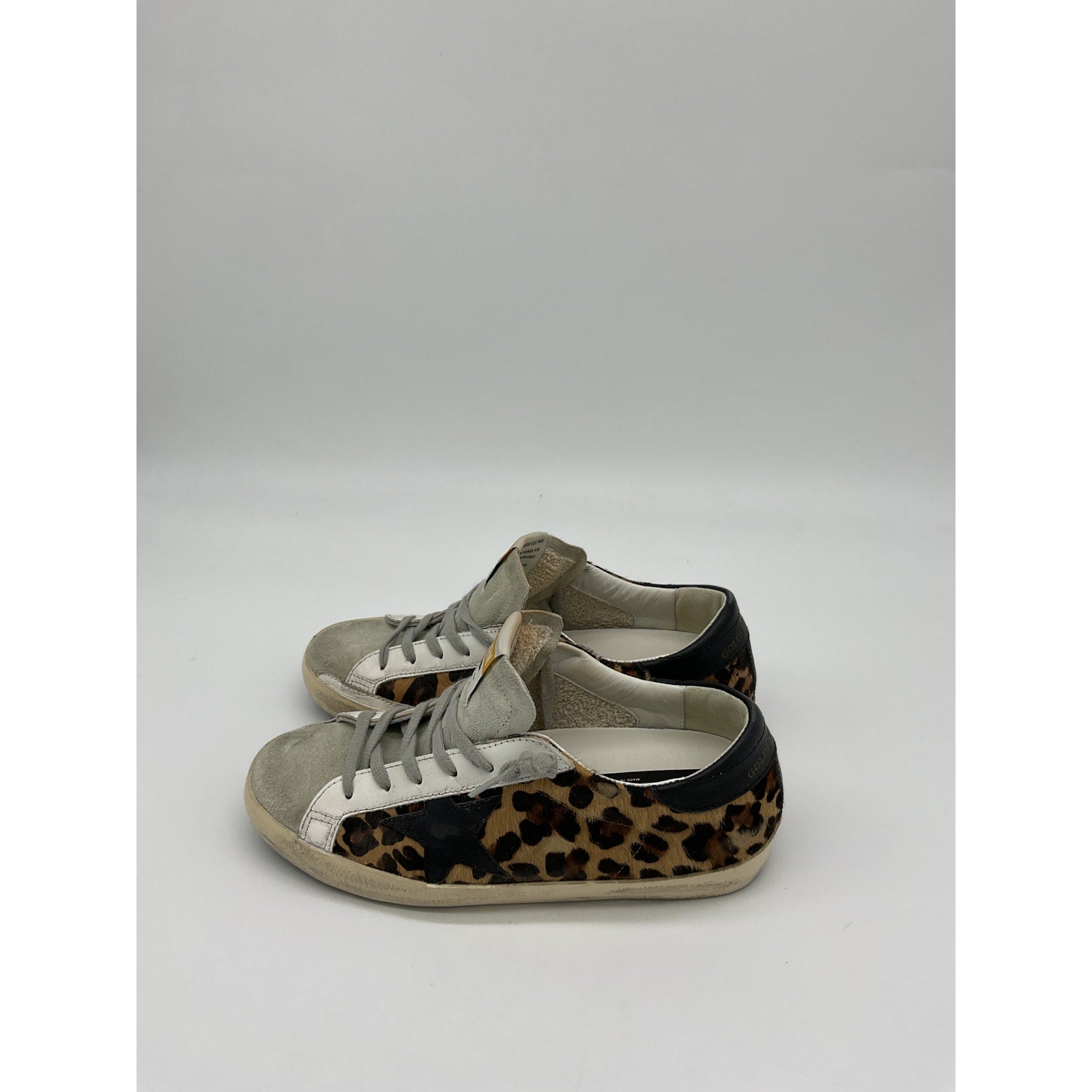 Golden Goose Brown Leather Superstar Sneaker Size 7
