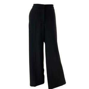 Samsoe Wide-Leg Black Collot Trousers Size S NWT