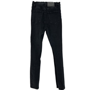 Grlfrnd High Rise Black Kennedy Skinny Denim Jeans Size 24