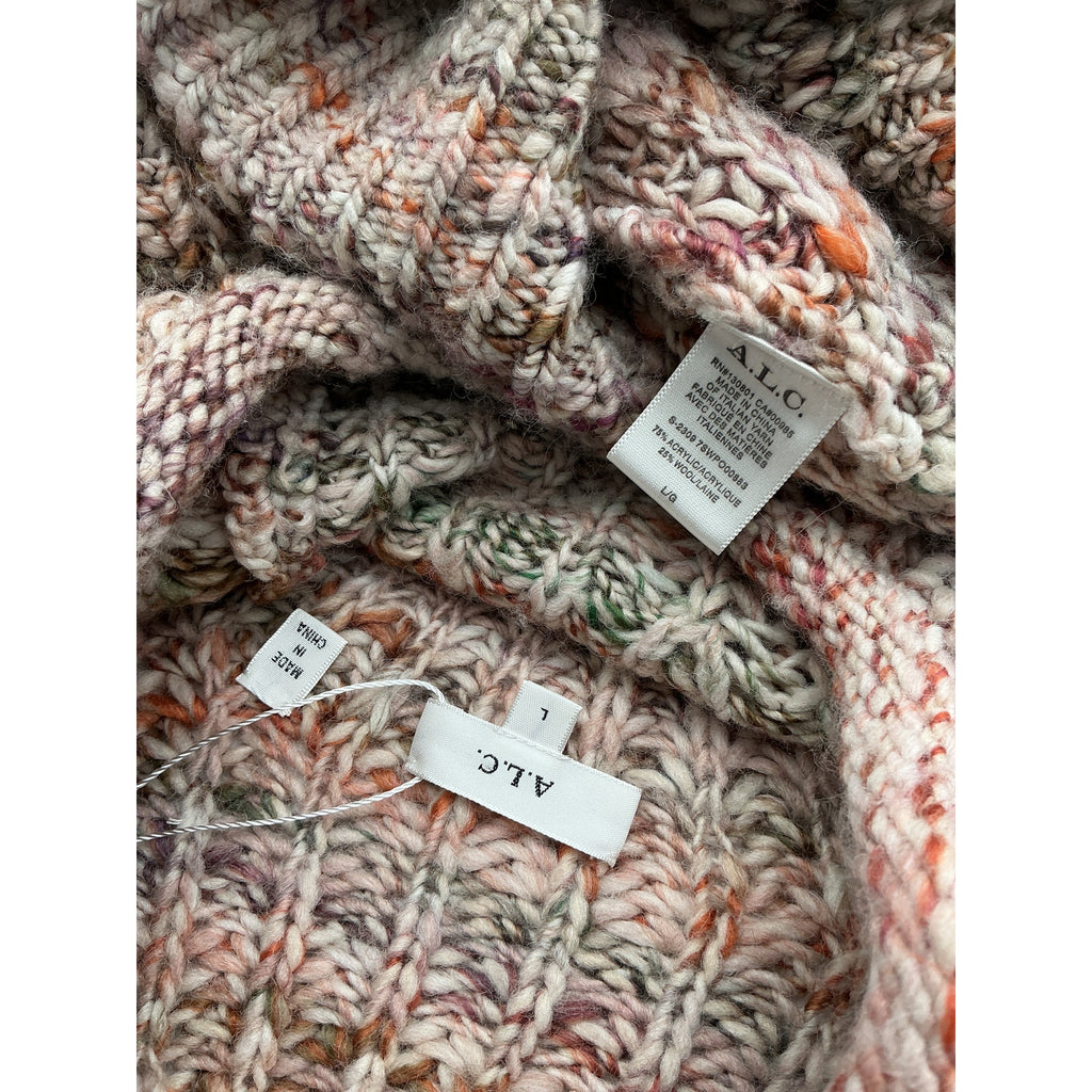 A.L.C. 'Liv' Brown Acrylic Sweater Size L