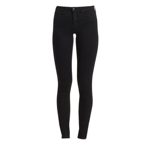 L'Agence Sleek Black Marguerite Skinny Denim Jeans Size 28